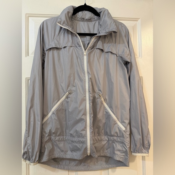 lululemon athletica Jackets & Blazers - LULULEMON Pack It Up Pack It In Reflective Hooded Full Zip Jacket Size 6